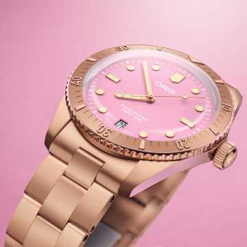 Foto Profilo Orologio Divers Sixty-Five Cotton Candy
