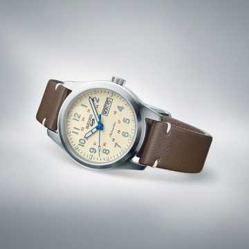 Foto Profilo Pelle Orologio Seiko Laurel 110th Seiko Wristwatchmaking Anniversary SRPK41K1