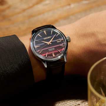 Foto Polso Orologio Seiko Presage SRPK75J1