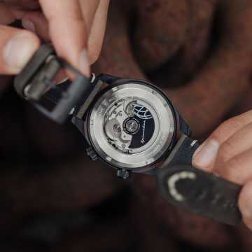 Foto Fondello Orologio Spinnaker Bradner Military Green