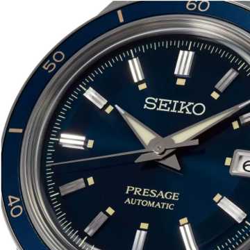 Foto Quadrante Orologio Seiko Presage Style 60s SRPG05J1