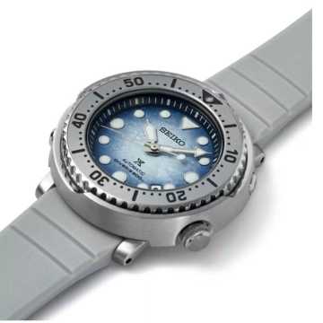 Foto Profilo Orologio Seiko Prospex Antarctica ‘Tuna Save the Ocean’ SRPG59K1