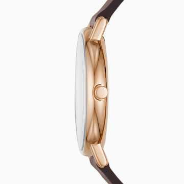 SKAGEN - OROLOGIO SIGNATUR CINTURINO MARRONE
