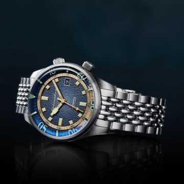 Foto Cassa Orologio Spinnaker Bradner Pacific Blue