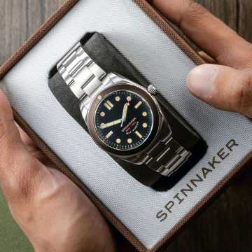 Foto Box Orologio Spinnaker Croft 3912 Automatic Limited Edition Sea Rust