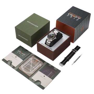 Foto Box Limited Orologio Spinnaker Croft 3912 Automatic Limited Edition Sea Rust