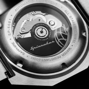 Foto Fondello Orologio Spinnaker Dumas Graphite Grey