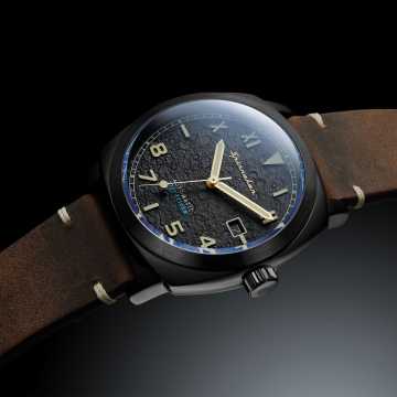 Foto Profilo Orologio Spinnaker Hull California Quadrante Nero