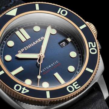 Foto Quadrante Orologio Hull Diver Quadrante Blu