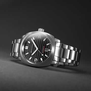 Foto Profilo Orologio Spinnaker Hull Riviera Quadrante Nero