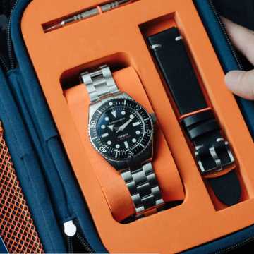Foto Box Orologio Spinnaker The Spence Pitch Black SP5097-11
