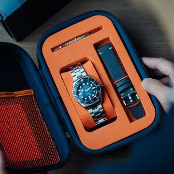 Foto Box Orologio Spinnaker The Spence Indigo Blue SP5097-22