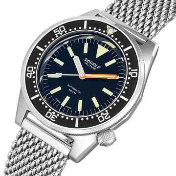 Foto Quadrante Orologio Squale 1521 Militaire Mesh