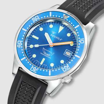 Foto Quadrante Orologio Squale 1521 Ocean Rubber 1521OCN.VO