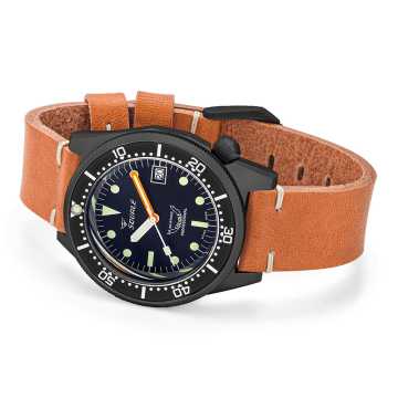 Foto Profilo Orologio Squale 1521 Pvd Leather