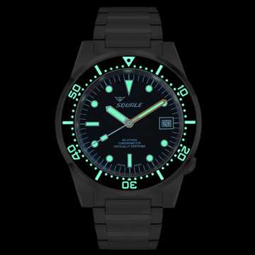 Foto Night Orologio Squale 1521 Classic COSC Bracelet