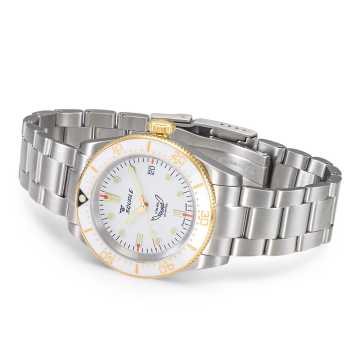 Foto Profilo Orologio Squale 1545 White Bracelet  