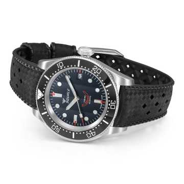 Foto Profilo Orologio Squale 1545 Black Rubber