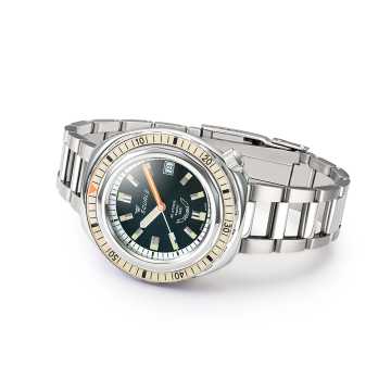Foto Profilo Orologio Squale 2001 Reverse Sand 2001BEBK.AC