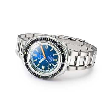 Foto Profilo Orologio Squale 2001 Reverse Sunray blue 2001BKBL.AC
