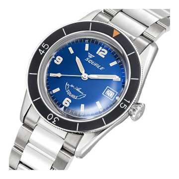 Foto Quadrante Orologio Squale Sub-39 Blue Bracelet