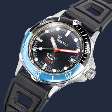Foto Quadrante Orologio Squale Corallo NOS 2008 Black