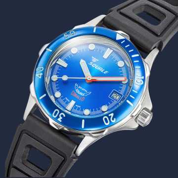 Foto Quadrante Orologio Squale Corallo NOS 2008 Blue