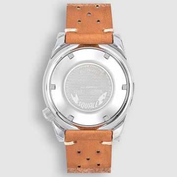 Foto Fondello Orologio Squale Matic Dark Blue Leather