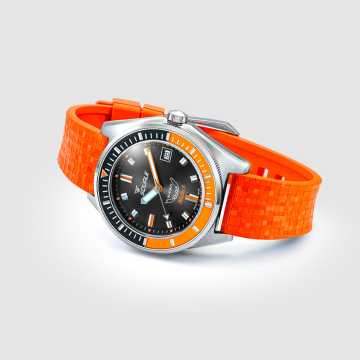 Foto Cassa Orologio Squale Matic S Orange Mosaic