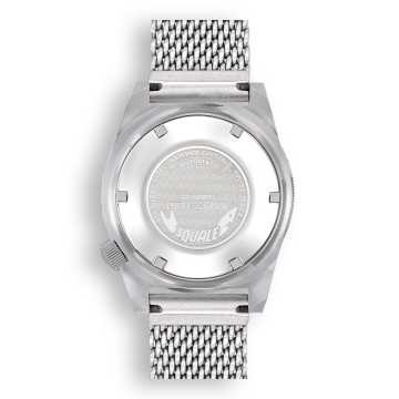 Foto Fondello Orologio Squale Matic Satin Black Mesh