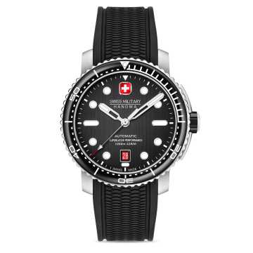 Foto Cinturino Gomma Orologio Swiss Military Maitre Plongeur