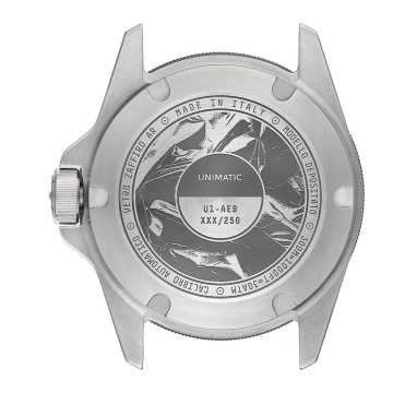 Foto Fondello Orologio Unimatic Modello Uno UWK-U1-AEB Impronte