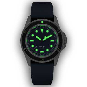 Foto Lume Orologio Unimatic U1-DHN Diving Heritage