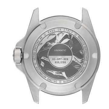 Foto Fondello Orologio Unimatic Modello Uno UWK-U1-GMT-AEG