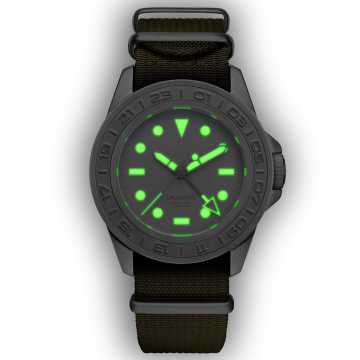 Foto Lume Orologio Unimatic Modello Uno UWK-U1-GMT-AEG