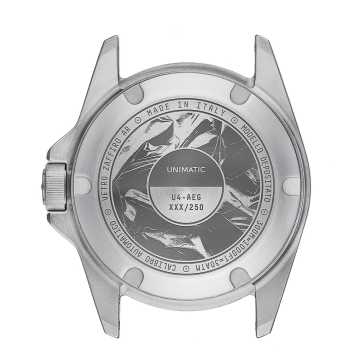 Foto Fondello Orologio Unimatic Modello Quattro UWK-U4-AEG Impronte