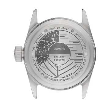 Foto Fondello Orologio Unimatic Modello Cinque Langhe U5S-NPF