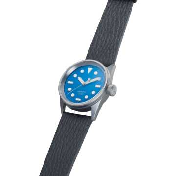 Foto Quadrante Orologio Unimatic UT5-AS Sky Blue Alpi Italiane