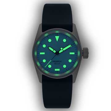 Foto Lume Orologio Unimatic Modello Cinque UT5-IPN Swimming Pool