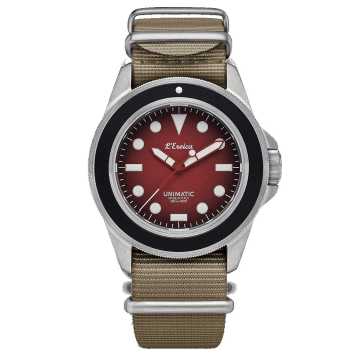 Foto Particolare Orologio Unimatic x l'Eroica U1-ER
