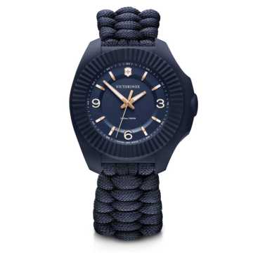 Foto Guscio Blu Orologio Victorinox I.N.O.X V 241955