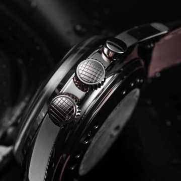 Foto Corona Orologio Vulcain Nautical Black