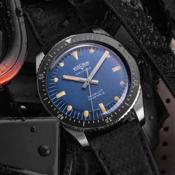 Foto Profilo Orologio Vulcain Skindiver Blue Natique