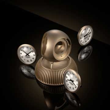 Foto Orologio Vulcain Table Clock Dettaglio 2