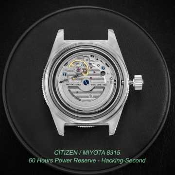 Foto Fondello Orologio Wolbrook Skindiver Automatic 22-SA-001-RB1-BLK