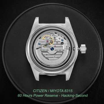 Foto Fondello Orologio Wolbrook Skindiver Automatic 22-SA-003-RB1-GRN