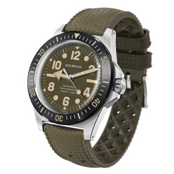 Foto Profilo Orologio Wolbrook Skindiver II Automatic 23-S2AJ-005-RB1-GRN-CXO