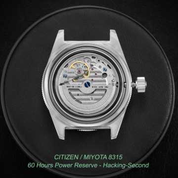 Foto Fondello Orologio Wolbrook Skindiver Decompression Automatic 25-SDA-004-RB1-BLE