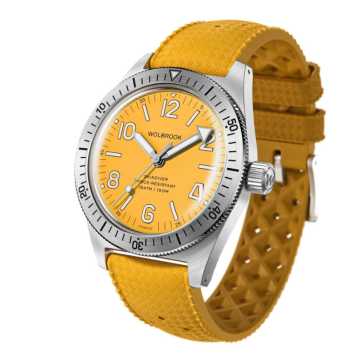 Foto Cassa Orologio Wolbrook Skindiver Automatic Yellow