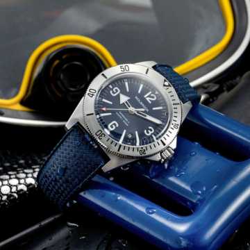 Foto Cassa Orologio Wolbrook Skindiver II Automatic Dive Blue